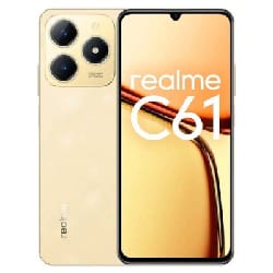 Smartphone Realme C61 6Go 128Go Gold