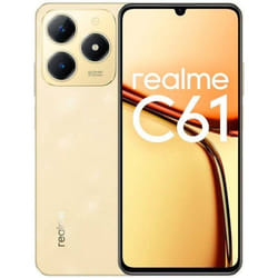 Smartphone REALME C61 8Go 256Go - Or scintillant