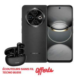 Smartphone Tecno SPARK 30C 4G 6Go 128Go Noir