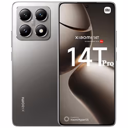 Smartphone Xiaomi 14T Pro 5G 12Go 512Go Gris Titane