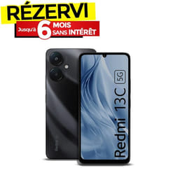 Smartphone Xiaomi Redmi 13C 5G 4Go 128Go - Starry Noir