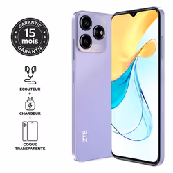 Smartphone ZTE V50 Design 8Go 128Go - Violet