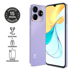 Smartphone ZTE V50 Design 8Go 128Go Violet