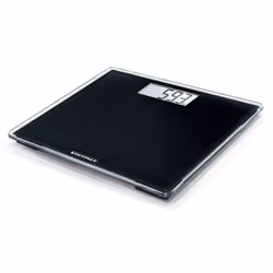 Soehnle 63850 Style Sense Compact 100, Pèse-personne électronique, 180 kg, 100 g, Noir, kg, lb, ST, Rectangle