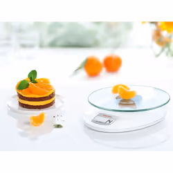 Soehnle 65847 escabeaux de cuisine Blanc Balance de ménage électronique