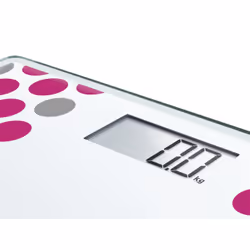 Soehnle Style Sense Compact 300 Rectangle Rose, Blanc Pèse-personne électronique