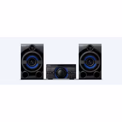 Sony MHC-M40D CON DVD KARAOKE BLUETHOOT, Noir, 1 platine(s), 1 disques, 20 cm, 5 cm, Dolby Digital