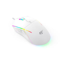 Souris Filaire Gamer Optique HAVIT MS961 RGB - Blanc
