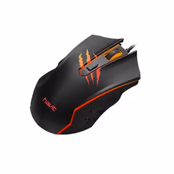 Souris filaire Havit HV-MS1027 - Longueur Cable 1.6 m - Bouton DPI - 6x Boutons - Résolution 800 / 1200 / 1600 / 2400dpi - Fo ...