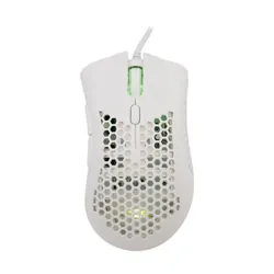 Souris Gamer Filaire BARACUDA CORAL BGM-032 - Blanc
