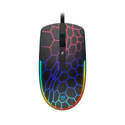 Souris Gamer Filaire STAR WAVE GM1123 Rétroéclairage Rainbow - Noir