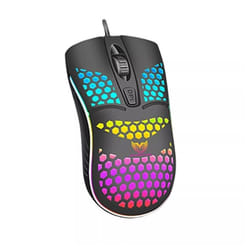 Souris Gamer Filaire STAR WAVE GM600 Rétroéclairage Rainbow - Noir