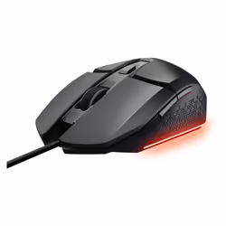 Souris Gamer TRUST GXT 109 FELOX - Technologie de connectivité: Filaire - Interface: USB 2.0 - Résolution: 6400 DPI - Nombre  ...