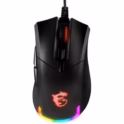 Souris Gamer MSI Clutch GM50 - Technologie de connexion: Filaire - Interface: USB - Type de souris: Optique - Résolution :400 ...