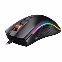 Souris Gamer NITROX GT-300+ - Technologie de Connectivité: Filaire - Interface avec l'ordinateur: USB - Rétro-éclairé RGB - N ...
