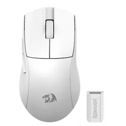Souris Gamer Sans fil Redragon K1ng Standard 4K Pro Blanc