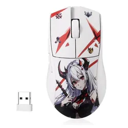 Souris Gamer Sans Fil REDRAGON KING AK-PRO ANIME M916AK - Blanc