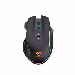 Souris Gamer Sans Fil STAR WAVE GM1076 Rétroéclairage Rainbow - Noir