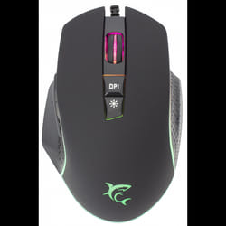 Souris Gamer White Shark de Chasse GARETH GM-5009 Noir RGB