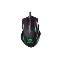 Souris Sans Fil Gaming WM1051 - Connexion: Sans fil 2.4G - Rechargeable - Rétroéclairage : RGB - 7 boutons - Matériau : Plast ...