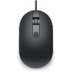SOURIS OPTIQUE DELL AVEC LECTEUR D’EMPREINTES DIGITALES NOIR (MS819)
