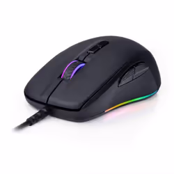 Souris Gamer REDRAGON STORMRAGE - Rétro-éclairé RGB - Technologie de connexion : Filaire - Type de souris : Optique - Résolut ...