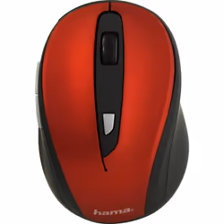 Souris sans fil Hama MW-400 182627 - Récepteur USB - 6 Boutons - Technologie 2.4 GHz RF - Dpi 800/1200/1600 - Type de pile/ba ...