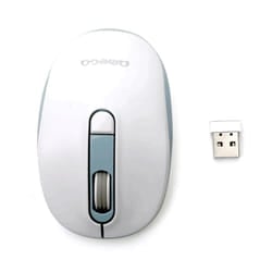 Souris Sans Fil Omega OM-220 Blanc & Bleu