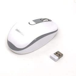 Souris Sans Fil Omega OM-220 Blanc & Gris