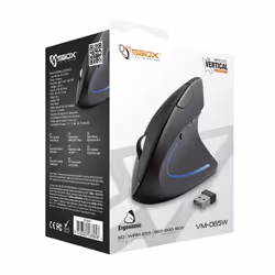 Souris sans fil Professionnelle Verticale Sbox