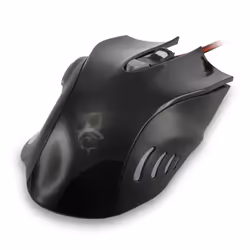 Souris optique - 6D - 6 boutons - Résolution: 1000/1500/2500/4800 DPI - Durée de vie 5 millions de clics - Éclairage: Blanc,  ...