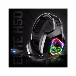 Spirit of Gamer ELITE-H50 DARK EDITION Casque Avec fil Arceau Jouer Noir