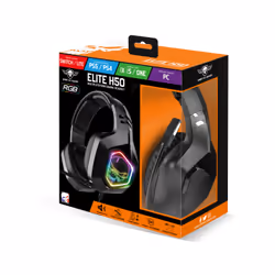 Spirit of Gamer ELITE-H50 DARK EDITION Casque Avec fil Arceau Jouer Noir - Vue supplémentaire 4