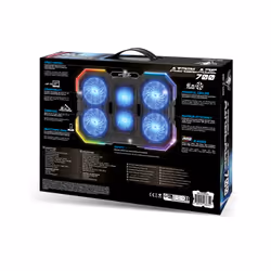 Spirit of Gamer SOG-VE700RGB système de refroidissement pour ordinateurs portables 25,4 cm (10") Noir