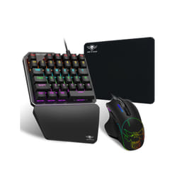 Spirit of Gamer Xpert Gameboard G700 clavier Souris incluse USB QWERTY Anglais Noir