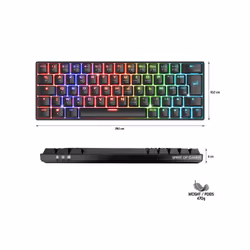 Spirit of Gamer XPERT-K200 clavier Bluetooth Noir
