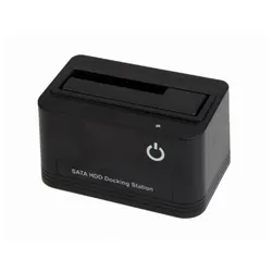 Gembird HD32-U2S-5 Station d'accueil de disques de stockage USB 2.0 Type-B Noir