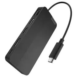 Lenovo 40B90100EU station d'accueil Avec fil USB 3.2 Gen 1 (3.1 Gen 1) Type-C Noir