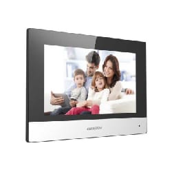 Station intérieure d'interphone vidéo Pro avec écran tactile 7 pouces - Hikvision DS-KH6320-WTE1