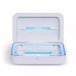 Stérilisateur UV LIVOO - Alimentation : câble USB/micro - Sortie USB pour le chargement des appareils - Longueur d’onde : 254 ...