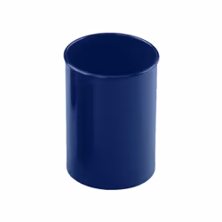 Pot à Stylo Rond ARK- Bleu Foncé --Pot à Stylo Rond ARK - Pour ranger tous vos crayons et stylos sur votre bureau - Matière:  ...