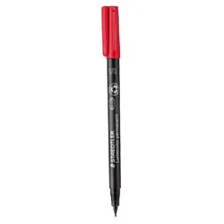 Staedtler 313-2 marqueur indélébile Pointe ogive Rouge 10 pièce(s)
