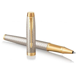 Stylo Roller Parker IM Premium Gris Argenté GT