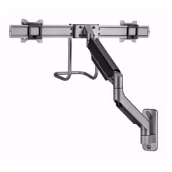 Support de bureau GEMBIRD pour 2 écrans - Taille de l'écran: 17" - 32" - Supporte 2 Ecrans - Poids maximum du moniteur: 8 kg  ...