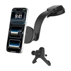 Support de charge magnétique sans fil Belkin BoostCharge pour Voiture 15W