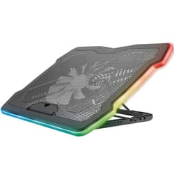 Support de Refroidissement Pour Ordinateur Portable Aura GXT 1126 RGB Noir