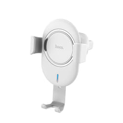 Support et chargeur HOCO sans fil CW17 - Blanc (CW17-WH)
