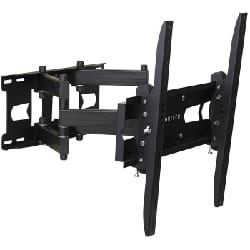 Support Mural Mobile VONTECH Pour TV 32" - 65" - Noir