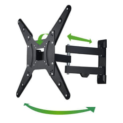 Support mural TV, FULLMOTION,165cm (65"), Hama, noir