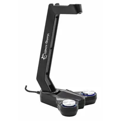 Support pour Casque White Shark HS STAND HSS-311SB TOTEM-PRO (SC & HUB)
